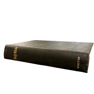 Vintage Holy Bible King James Version (KJV) Copyright 1948 With Color Maps